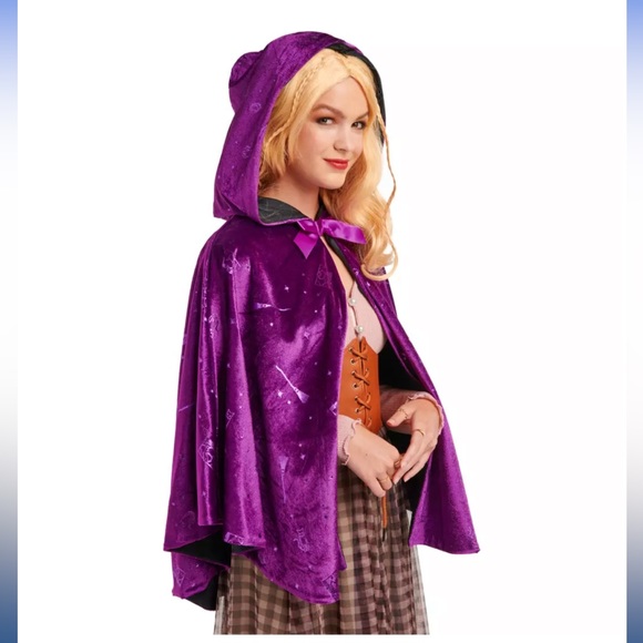 🆕 Disney Hocus Pocus Sarah Sanderson Witch Costume Accessory Set for Adults - Picture 3 of 11